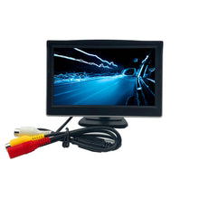 Load image into Gallery viewer, 5 inch 800x480p TFT LCD Car Color Monitor Screen for Reversing with RCA Connector
