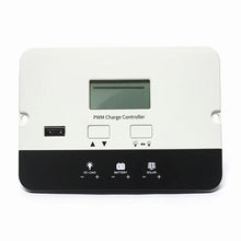 Load image into Gallery viewer, 10AMP 20AMP Flush Mount PWM Solar Panel Charge Controller for RV Caravan with 5V USB
