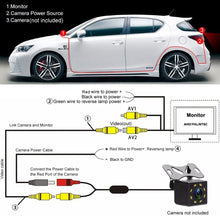 Load image into Gallery viewer, Huinetul 7 inch AHD Car Monitor 12V 24V HD TFT Color LCD Backup Car Display Screen Monitor
