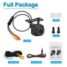 Load image into Gallery viewer, 12V CCD Car Vehicle Backup Reverse Rear View Camera Huinetul Waterproof Starlight Night Vision
