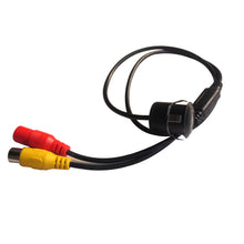 Load image into Gallery viewer, Flush Mount 18.5mm 720p AHD 12V Car Vehicle Reverse Backup Camera with RCA Connector
